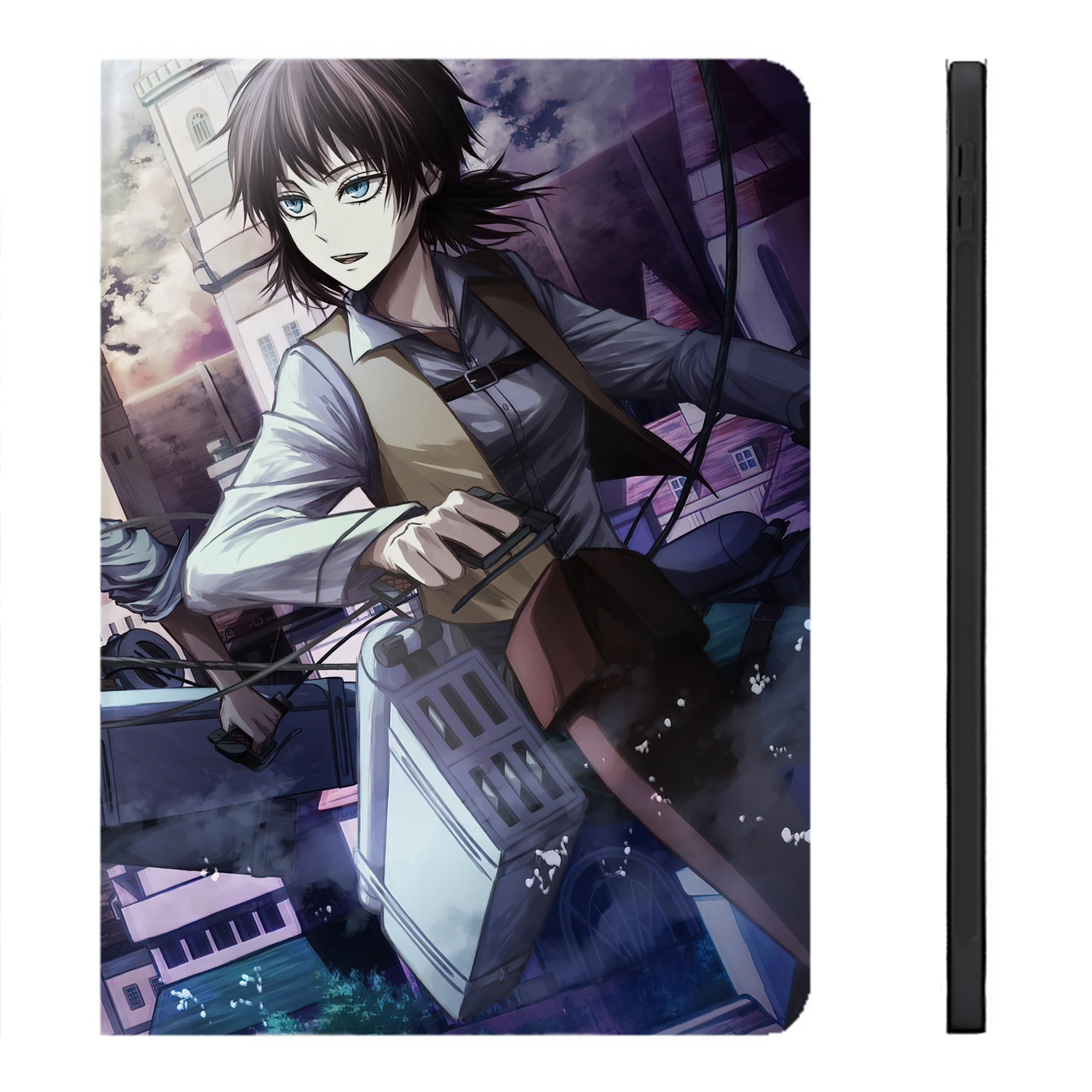 （画像用） 進撃の巨人 Attack on Titan IPadケース ペンホルダー付き ブックスタイルデザイン